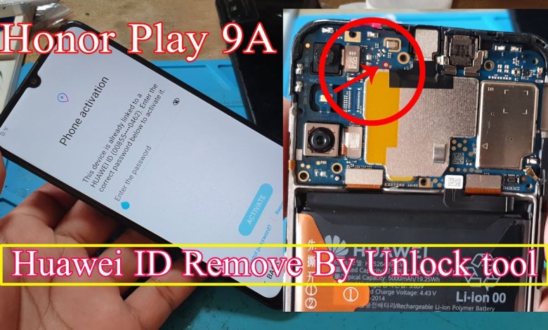 Honor Play 9A Huawei ID Remove By Unlock tool Honor Play 9A Huawei ID Remove By Unlock tool