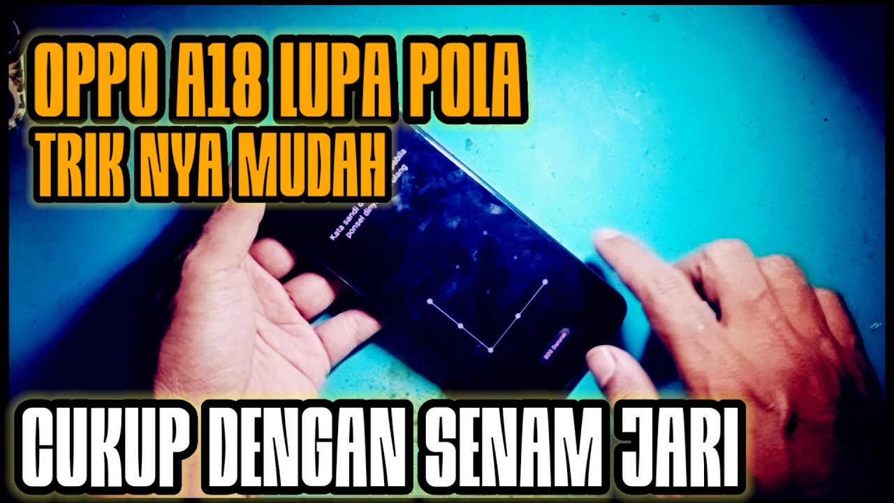 CUKUP MUDAH || NO PC KOMPUTER || HARD RESET OPPO A18 CUKUP MUDAH || NO PC KOMPUTER || HARD RESET OPPO A18