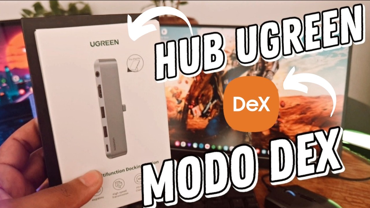 UGREEN COMPACT HUB for SAMSUNG DEX TABLET UGREEN COMPACT HUB for SAMSUNG DEX TABLET