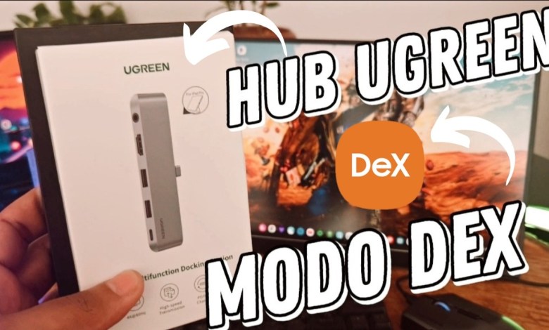 UGREEN COMPACT HUB for SAMSUNG DEX TABLET UGREEN COMPACT HUB for SAMSUNG DEX TABLET
