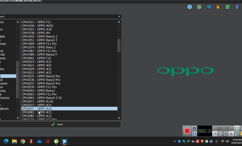 Oppo A12 CPH2083 Full Flash Pandora Tool #gsmakd Oppo A12 CPH2083 Full Flash Pandora Tool #gsmakd