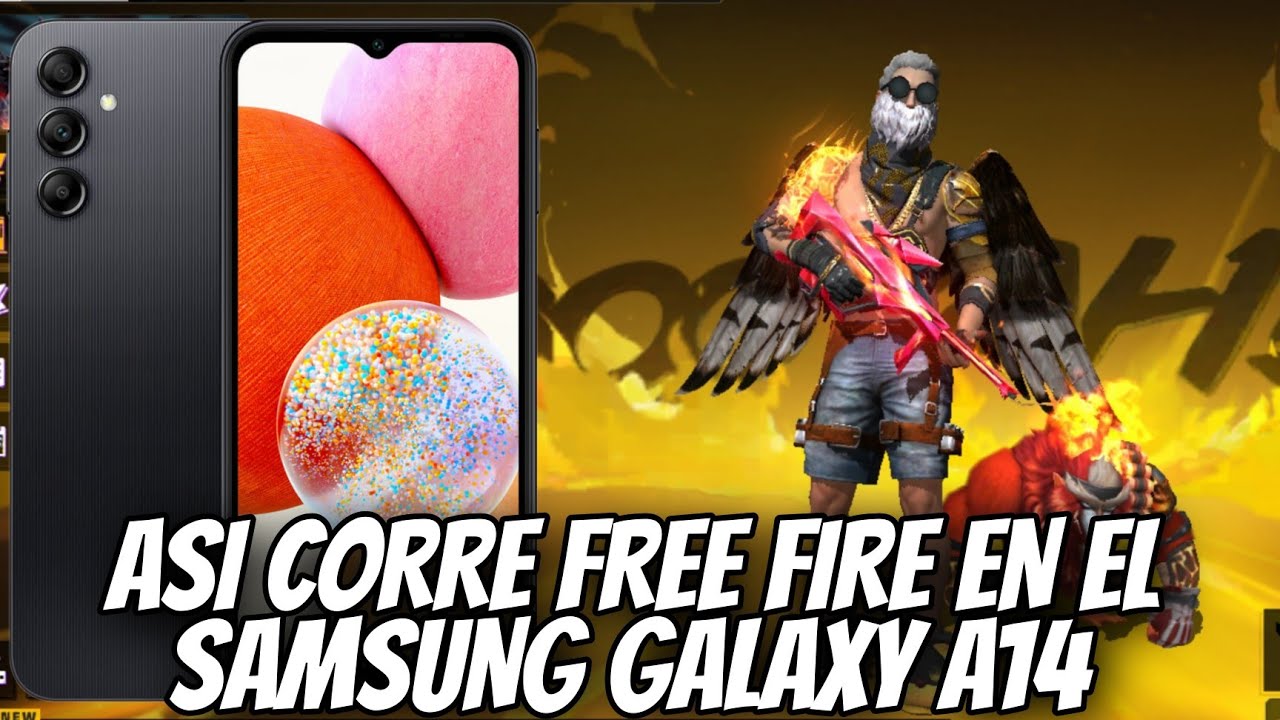 THIS IS HOW FREE FIRE RUNS ON THE SAMSUNG GALAXY A14, OK? THIS IS HOW FREE FIRE RUNS ON THE SAMSUNG GALAXY A14, OK?