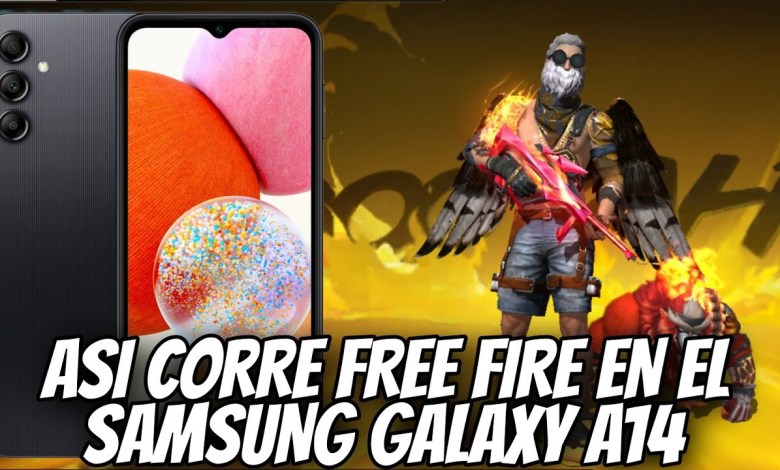 THIS IS HOW FREE FIRE RUNS ON THE SAMSUNG GALAXY A14, OK? THIS IS HOW FREE FIRE RUNS ON THE SAMSUNG GALAXY A14, OK?