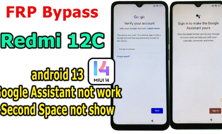 FRP Bypass Google account lock Redmi 12C MIUI 14, FRP Bypass Google account lock Redmi 12C MIUI 14,