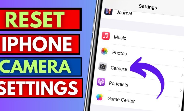 How to reset camera settings on iphone || How To Reset How to reset camera settings on iphone || How To Reset