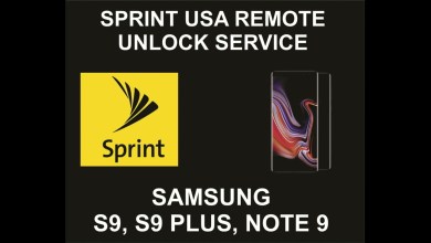 Sprint USA Remote Unlock Service, Samsung S9, S9 Plus, Sprint USA Remote Unlock Service, Samsung S9, S9 Plus,