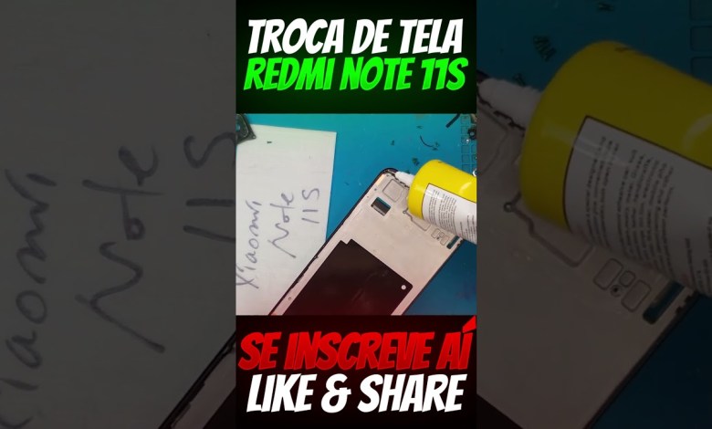 Meu celular está com tela verde! Celular caiu! Redmi Meu celular está com tela verde! Celular caiu! Redmi