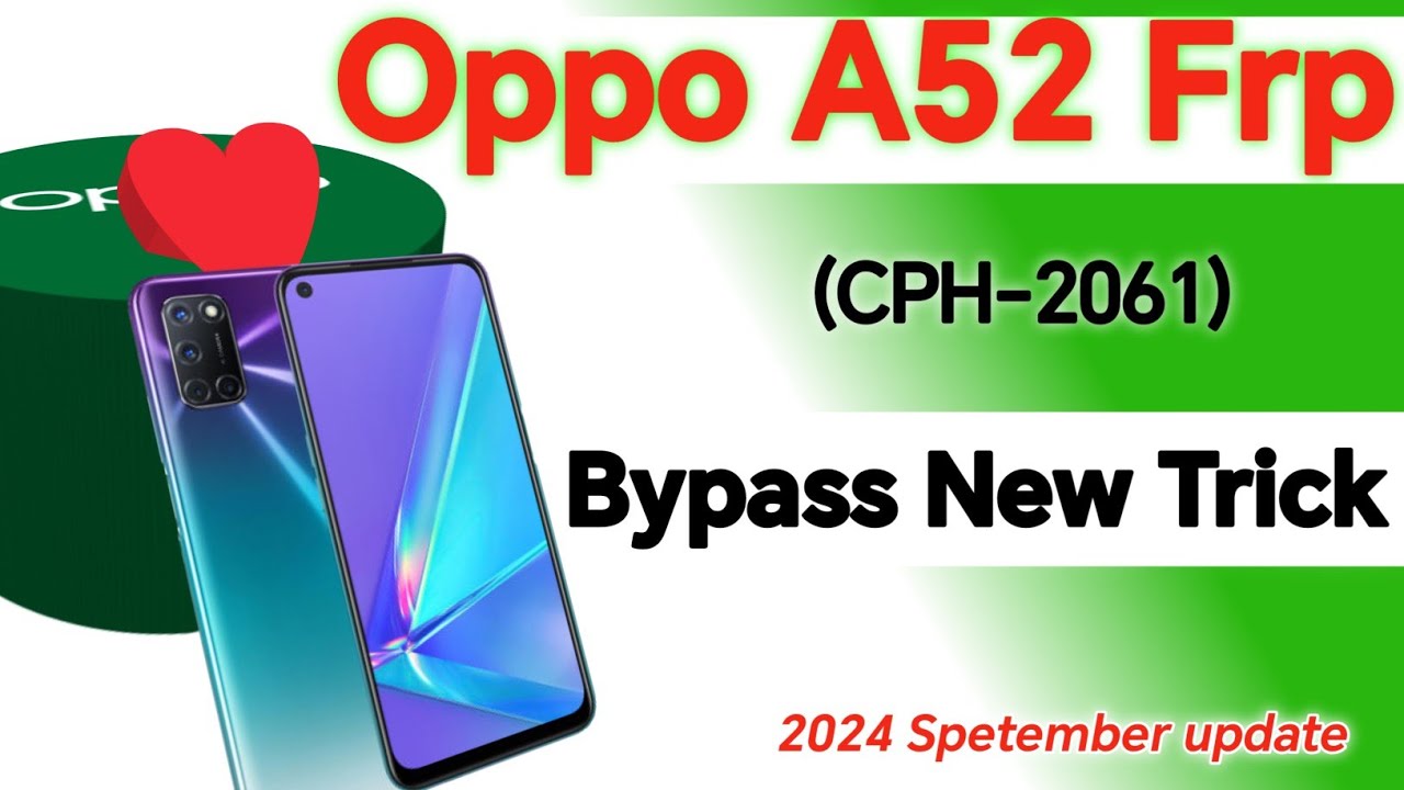 Oppo A52 Frp Bypass 2024// Frp Bypass Oppo A52 New Oppo A52 Frp Bypass 2024// Frp Bypass Oppo A52 New