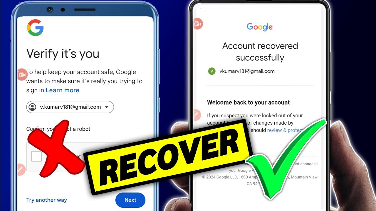 Verify It's You Google Account Problem | Verify It's You Google Account Problem |