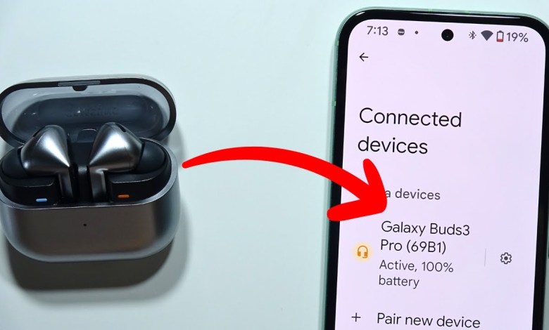 SAMSUNG Galaxy Buds 3 Pro: How to Connect to Phone SAMSUNG Galaxy Buds 3 Pro: How to Connect to Phone