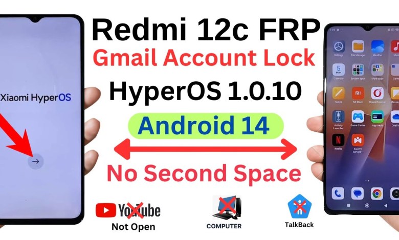 Unlock Secrets: Xiaomi Redmi 12C FRP Bypass on HyperOS 1.0.10 with Android 14! Unlock Secrets: Xiaomi Redmi 12C FRP Bypass on HyperOS 1.0.10 with Android 14!