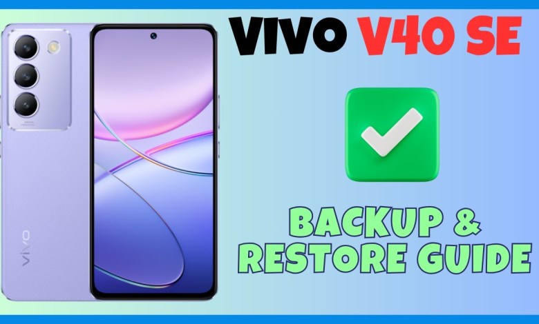 Vivo V40 SE 5g Backup & Reset Settings || Backup & Vivo V40 SE 5g Backup & Reset Settings || Backup &