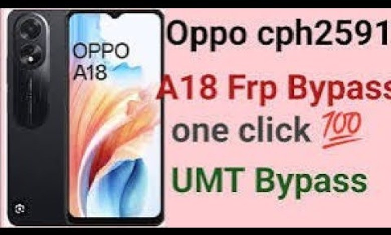Oppo A18 CPH2591 pattern and frp umt pro Oppo A18 CPH2591 pattern and frp umt pro