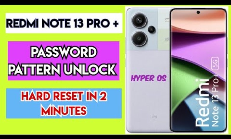 How to Hard Reset Redmi Note 13 Pro Plus | Password How to Hard Reset Redmi Note 13 Pro Plus | Password