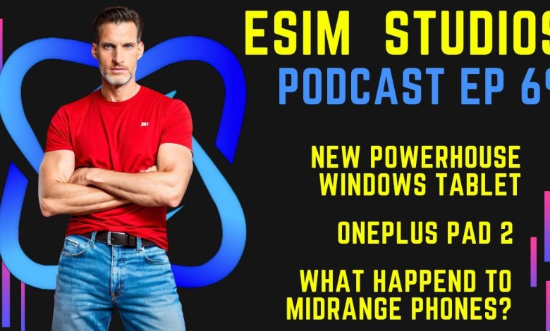 eSIM Studios Podcast Ep 69 | MinisForum V3 Tablet vs eSIM Studios Podcast Ep 69 | MinisForum V3 Tablet vs