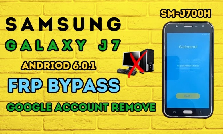 Samsung Galaxy J7 FRP Bypass | Samsung J700H Samsung Galaxy J7 FRP Bypass | Samsung J700H