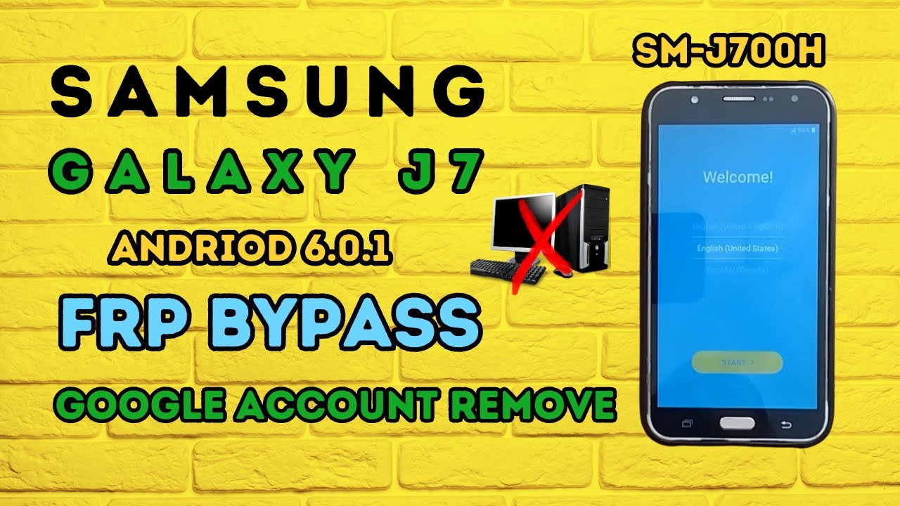 Samsung Galaxy J7 FRP Bypass | Samsung J700H Samsung Galaxy J7 FRP Bypass | Samsung J700H