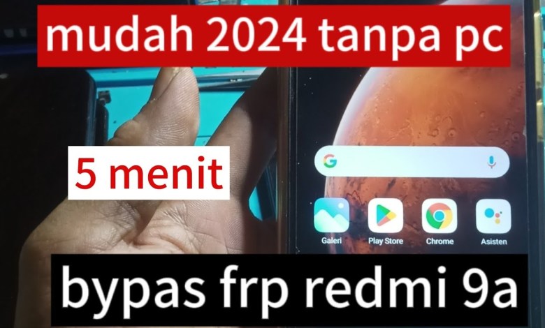 Bypass FRP REDMI 9A without PC Bypass FRP REDMI 9A without PC