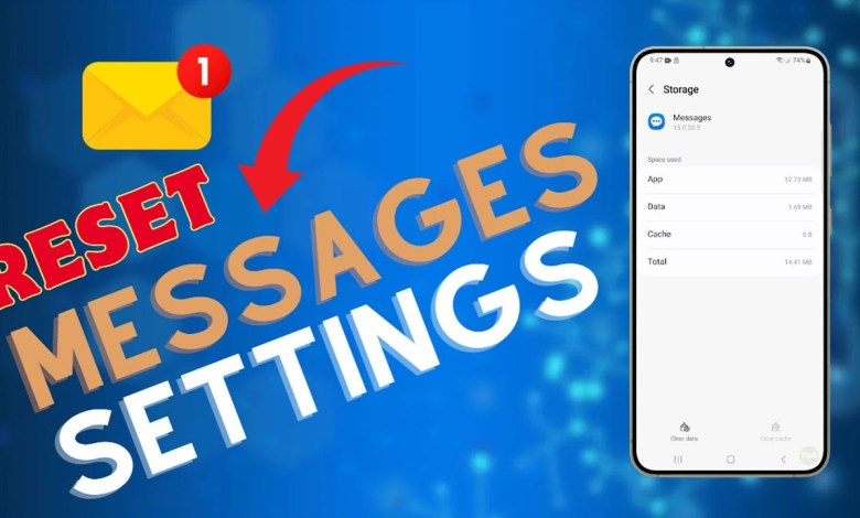 How to Reset Messages Settings on Samsung Galaxy S24 How to Reset Messages Settings on Samsung Galaxy S24