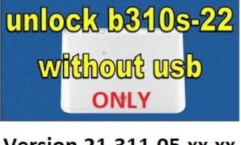 Flash & Unlock Huawei B310 (Version Flash & Unlock Huawei B310 (Version