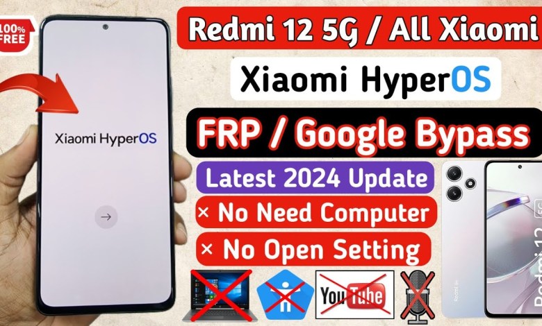 Unlock Xiaomi Hyperos with FRP Bypass on Android 14: Find out how! Unlock Xiaomi Hyperos with FRP Bypass on Android 14: Find out how!