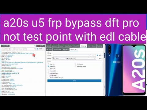 a20s u5 frp bypass dft pro not test point with edl a20s u5 frp bypass dft pro not test point with edl