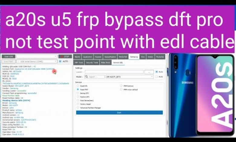 a20s u5 frp bypass dft pro not test point with edl a20s u5 frp bypass dft pro not test point with edl