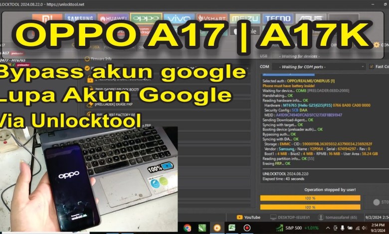Bypass Frp OPPO A17 | A17K Forgot Google Account Via Bypass Frp OPPO A17 | A17K Forgot Google Account Via