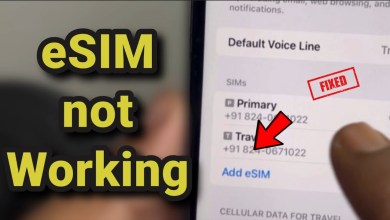 eSIM not working in iPhone : How to Fix eSIM not working in iPhone : How to Fix