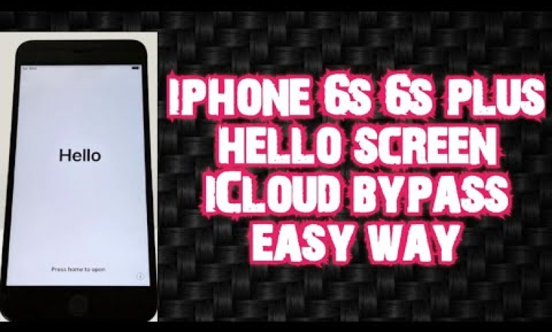 HOW BYPASS iPhone 6 TO X Hello Mode iCloud Bypass Done HOW BYPASS iPhone 6 TO X Hello Mode iCloud Bypass Done
