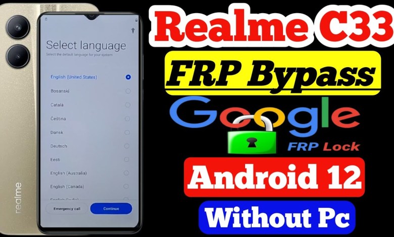 Unlock the 2023 Realme C33 with this FRP Bypass Method! Discover how to bypass Google on the Realme (RMX3627) model. Unlock the 2023 Realme C33 with this FRP Bypass Method! Discover how to bypass Google on the Realme (RMX3627) model.