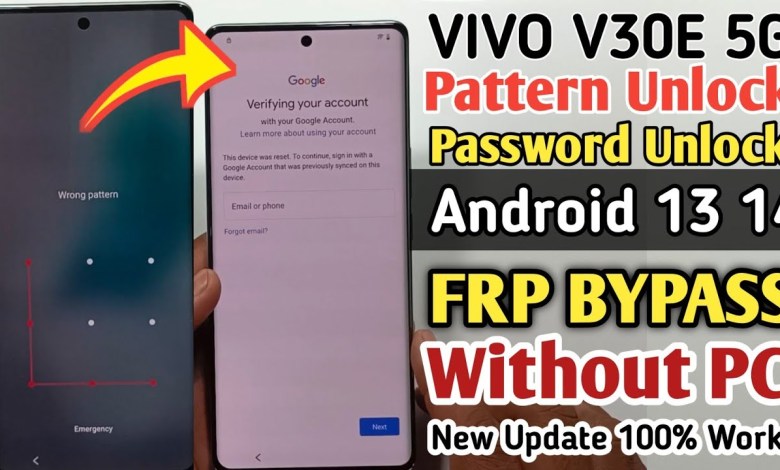 Vivo V30E 5G Pattern Lock Kaise Tode | Vivo V30e 5G FRP Vivo V30E 5G Pattern Lock Kaise Tode | Vivo V30e 5G FRP