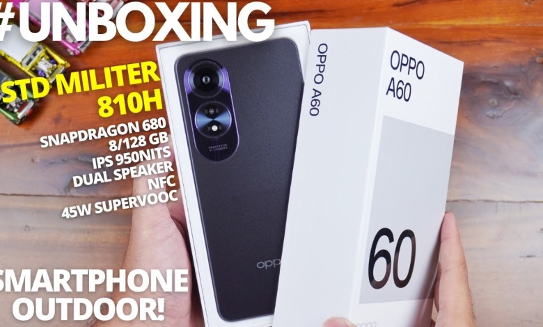Smartphone OUTDOOR SE-STYLIST INI?! UNBOXING Oppo A60 Smartphone OUTDOOR SE-STYLIST INI?! UNBOXING Oppo A60