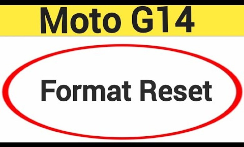 Moto G14 me format reset kaise kare, How to format Moto G14 me format reset kaise kare, How to format