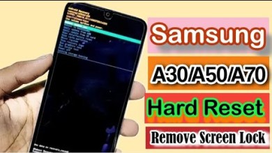 Samsung Galaxy A30/A50/A70 Hard Reset Remove Screen Samsung Galaxy A30/A50/A70 Hard Reset Remove Screen