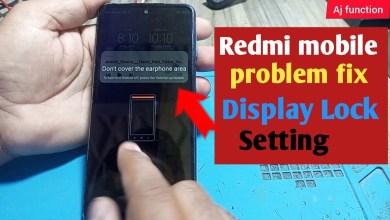 Don't cover the earphone area redmi | to fix all Don't cover the earphone area redmi | to fix all