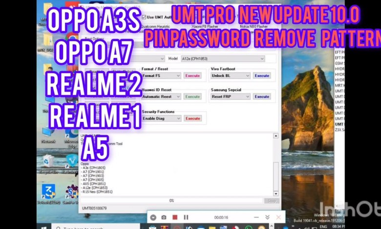 oppo a3s a7a A5 realme c1 realme2 FRP lock bypass umt oppo a3s a7a A5 realme c1 realme2 FRP lock bypass umt