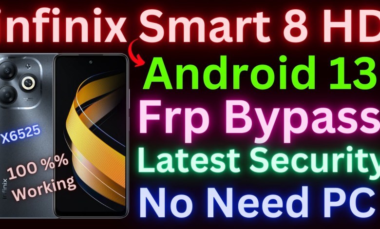 Unlock the Mystery of Infinix Smart 8 (X6525) FRP Bypass on Android 13! Unlock the Mystery of Infinix Smart 8 (X6525) FRP Bypass on Android 13!