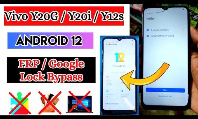 Vivo Y20G Android 12 FRP Bypass without PC | All Vivo Vivo Y20G Android 12 FRP Bypass without PC | All Vivo