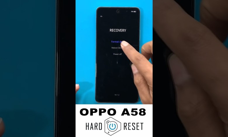 How to Hard Reset 100% working OPPO A58 Forgotten How to Hard Reset 100% working OPPO A58 Forgotten