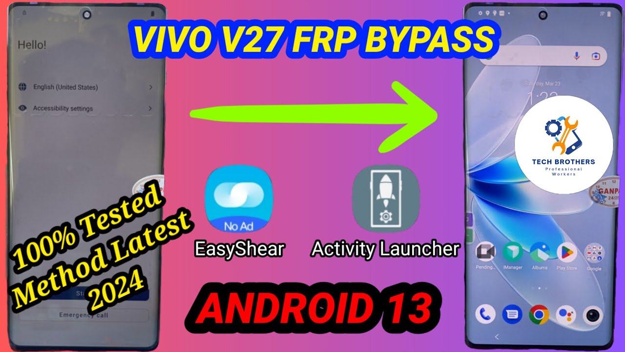 VIVO V27 FRP BYPASS||GOOGLE ACCOUNT BYPASS||ANDROID VIVO V27 FRP BYPASS||GOOGLE ACCOUNT BYPASS||ANDROID