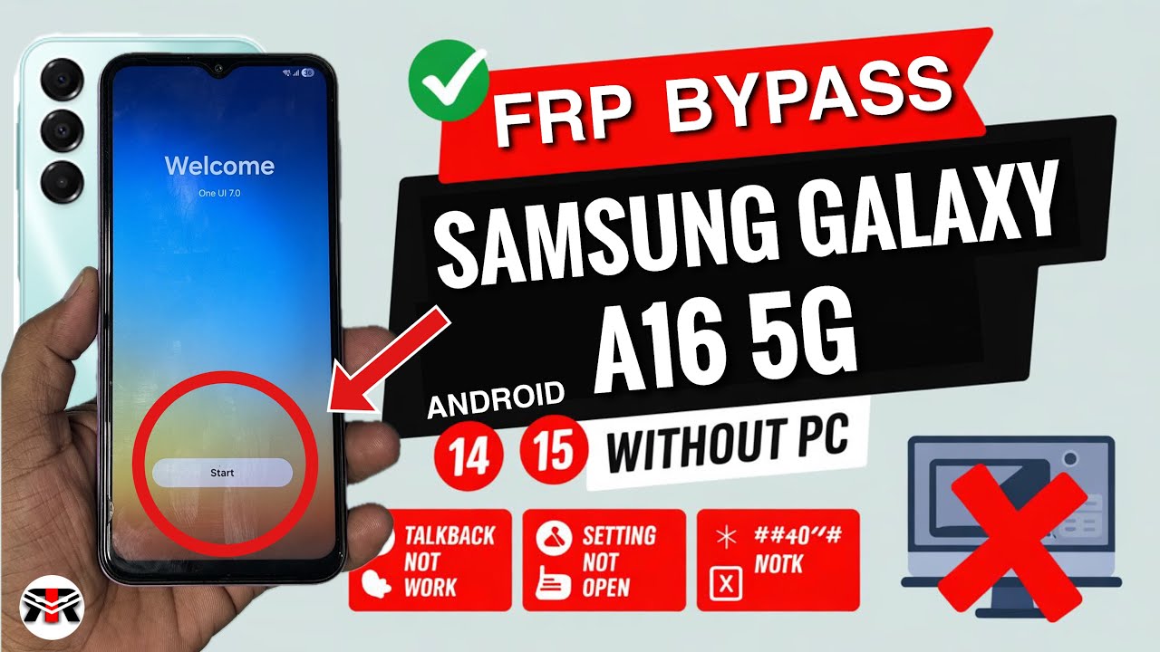 Unlock the Secrets: Bypass Google Account on Samsung A16 5G Without a PC! Unlock the Secrets: Bypass Google Account on Samsung A16 5G Without a PC!