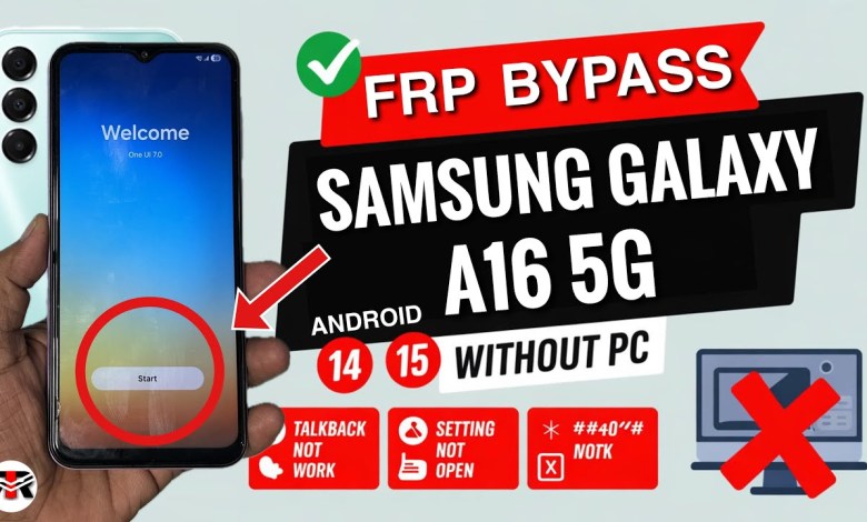Unlock the Secrets: Bypass Google Account on Samsung A16 5G Without a PC! Unlock the Secrets: Bypass Google Account on Samsung A16 5G Without a PC!