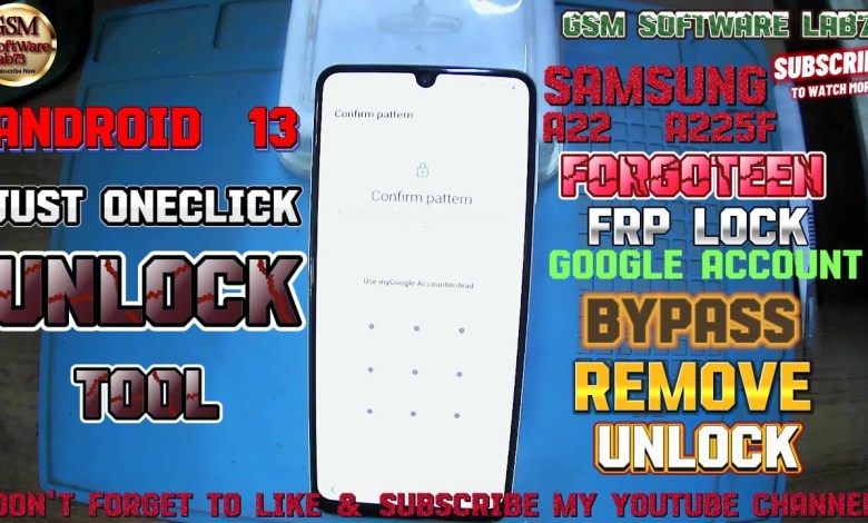 Samsung A22 A225F Frp One Click Unlock Samsung A22 A225F Frp One Click Unlock