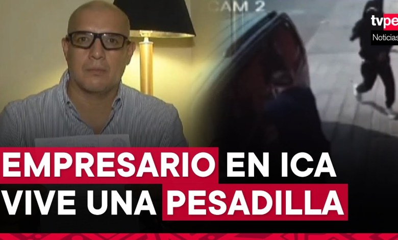 Ica: businessman denounces theft of 75 thousand soles and dispossession Ica: businessman denounces theft of 75 thousand soles and dispossession
