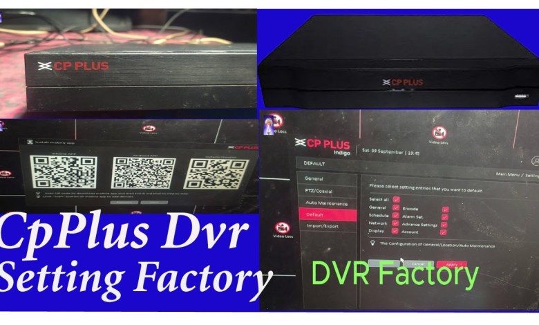How to Reset Default CP PLUS DVR in bangla//Factory How to Reset Default CP PLUS DVR in bangla//Factory