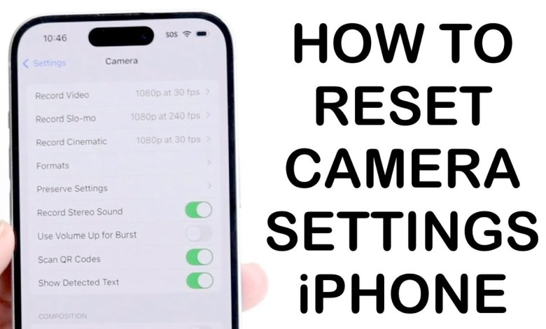 How To Reset iPhone Camera To Default Settings! (2024) How To Reset iPhone Camera To Default Settings! (2024)