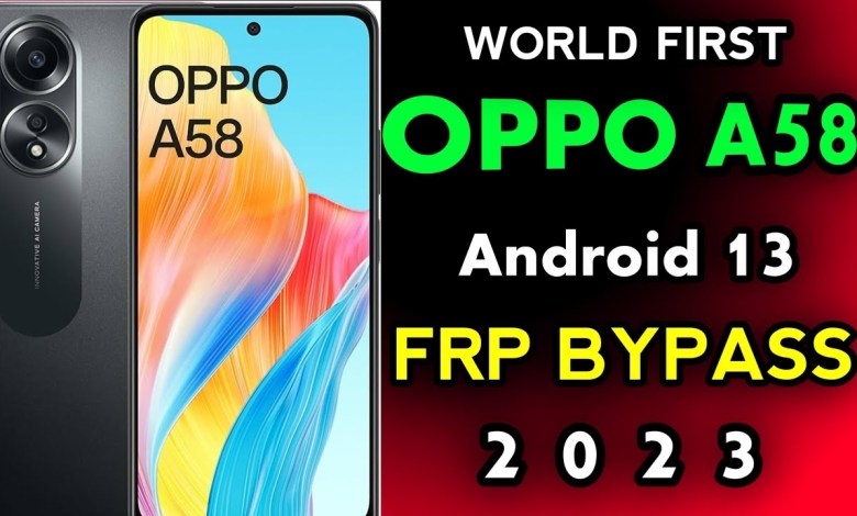 Oppo A58 Frp Bypass Without Pc All Oppo Android 13 Frp Oppo A58 Frp Bypass Without Pc All Oppo Android 13 Frp
