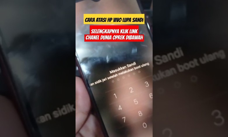 CARA ATASI HP VIVO LUPA SANDI, #service #smartphone CARA ATASI HP VIVO LUPA SANDI, #service #smartphone