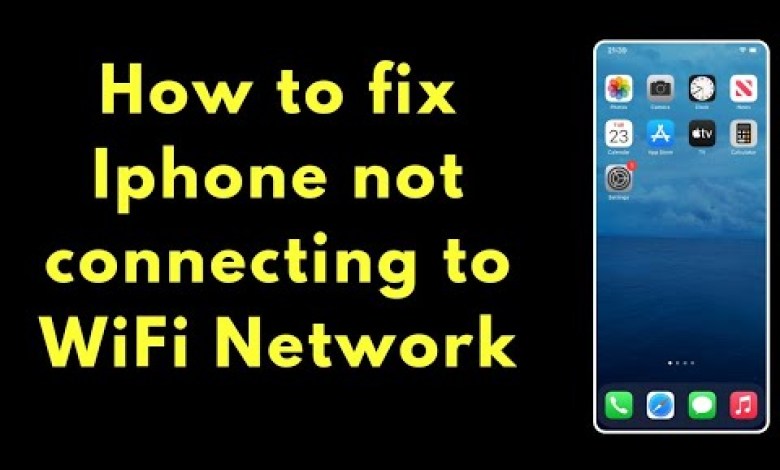 How to fix Iphone not connecting to Wifi Network How to fix Iphone not connecting to Wifi Network